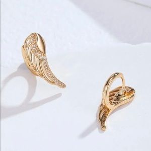 Angel wings earrings